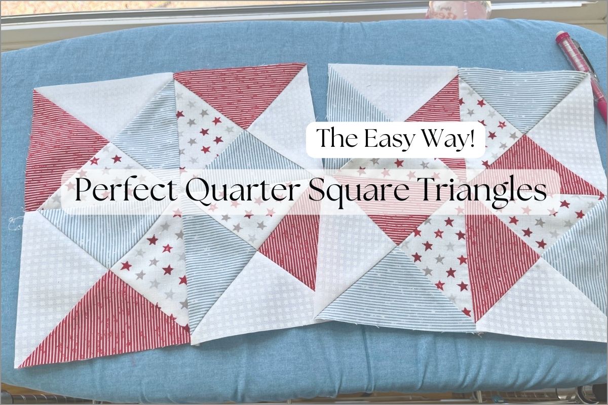 Quarter-Square Triangles the Easy Way